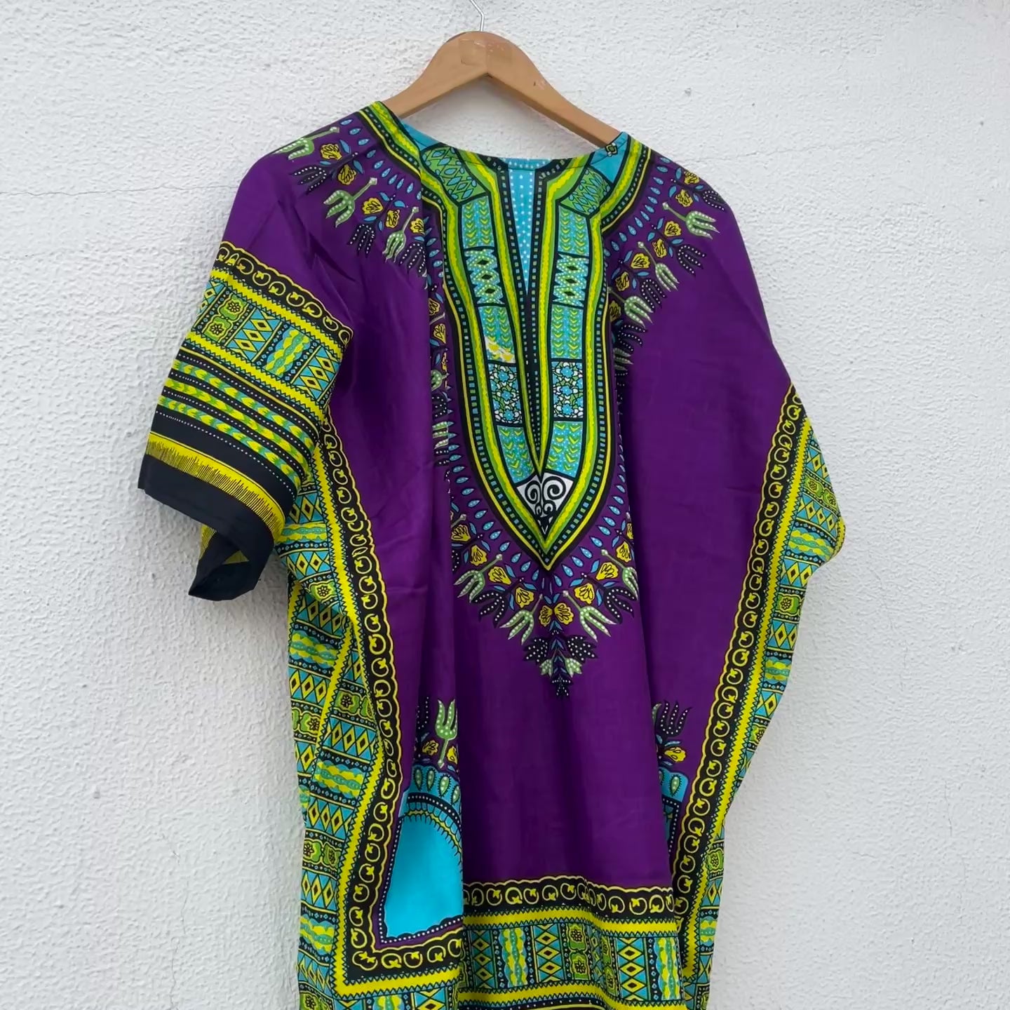 Dashiki Shirt - purple