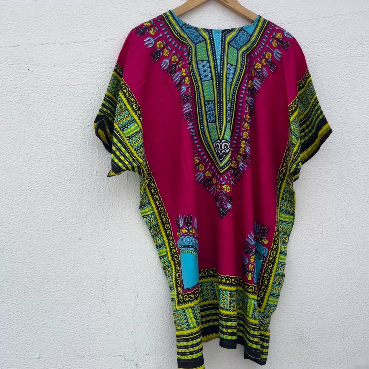 Dashiki Shirt - Pink