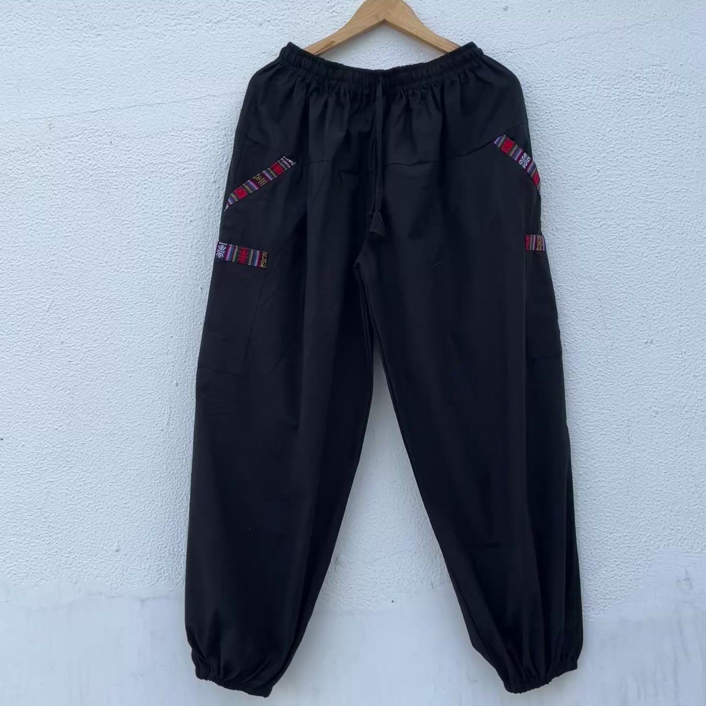 Pahadi Baggy Pants - Black